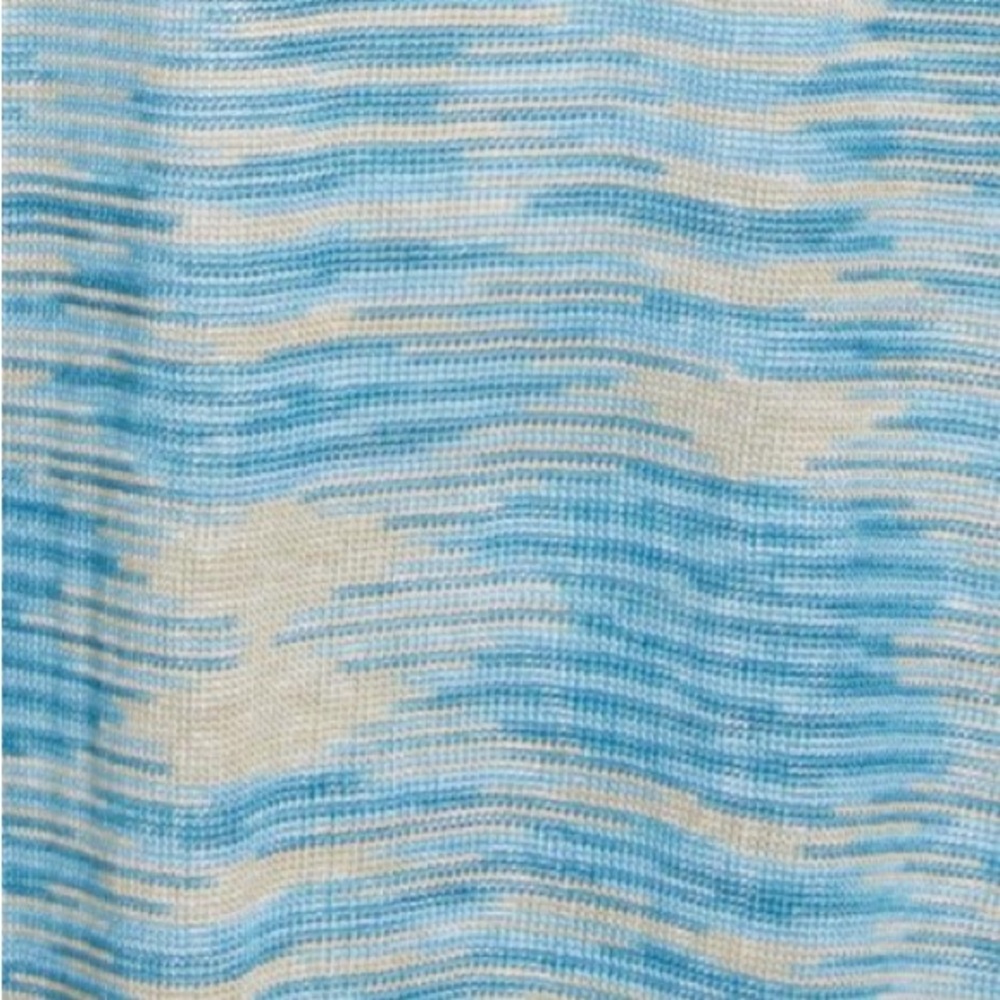 NWT Alexis Katica Dress Soft Blue Space Dyed Knit MIDI Dress w Slip - Picture 10 of 11